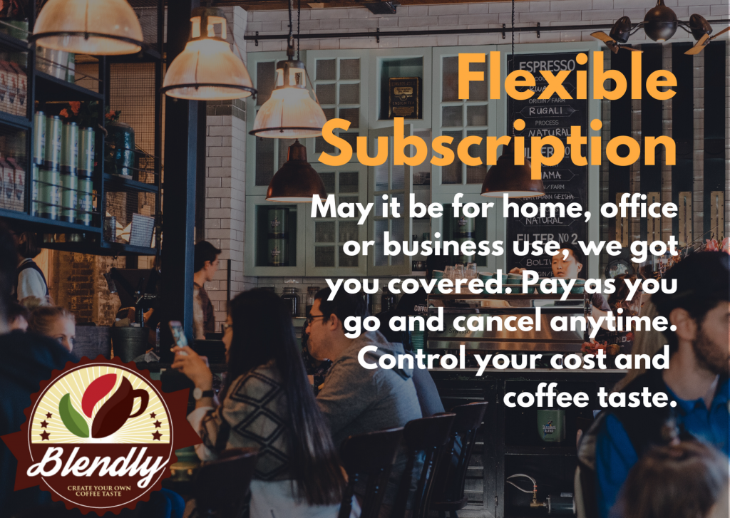 Blendly Create your own coffee blend from speciality coffee beans