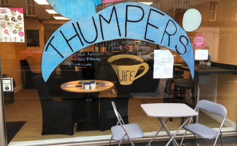 Thumpers Caffe – Great Coffee – While you get you Laundry Done
